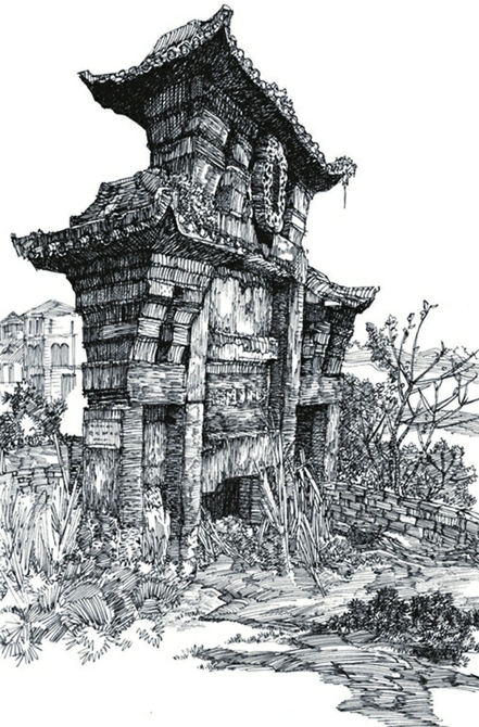 丹青不渝解乡愁钢笔慢讲钓鱼城