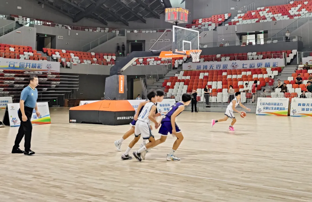聚焦市七运会 | 8天激烈角逐!篮球(青少年丙组)比赛产生2枚金牌