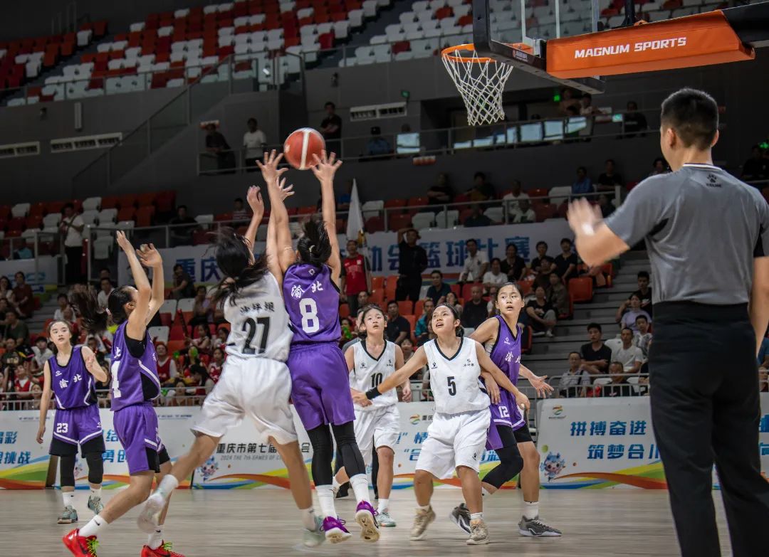 聚焦市七运会 | 8天激烈角逐!篮球(青少年丙组)比赛产生2枚金牌