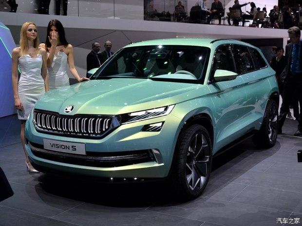 2017年初上市 曝斯柯达kodiaq路试谍照